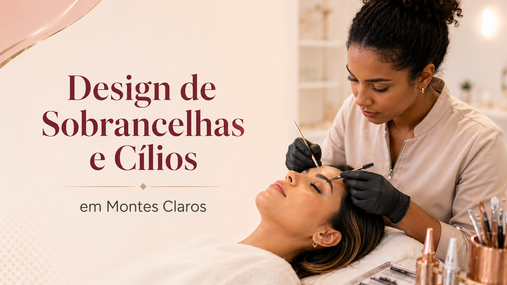 Carreira de Design de sobrancelha e cílios em Montes Claros